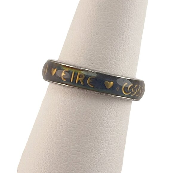 Celtic Knot "Eire" Ring Size 8.5 Stainless Steel Multicolor - Picture 8 of 13